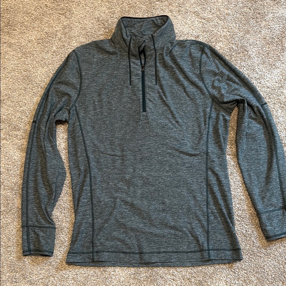 Lululemon soft jersey half zip